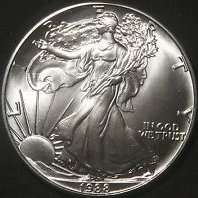 20xUNC 1988 1OZ Silver Eagles 999 FINE Silver -CRAZY R1 START!!!!!