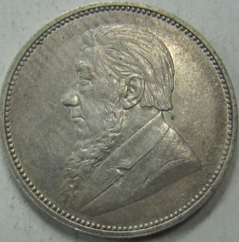1892  ZAR 2 Shillings