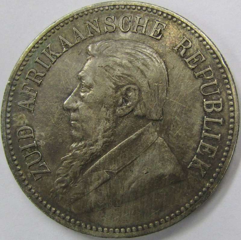 1892 ZAR 5 Shillings Single-Shaft