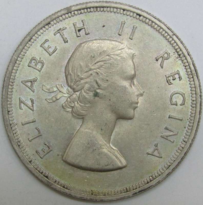 1956 Union of South Africa 5 shillings