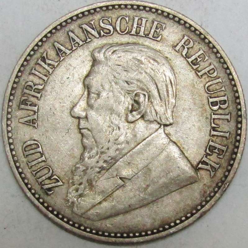 1896 ZAR 2.5 Shillings