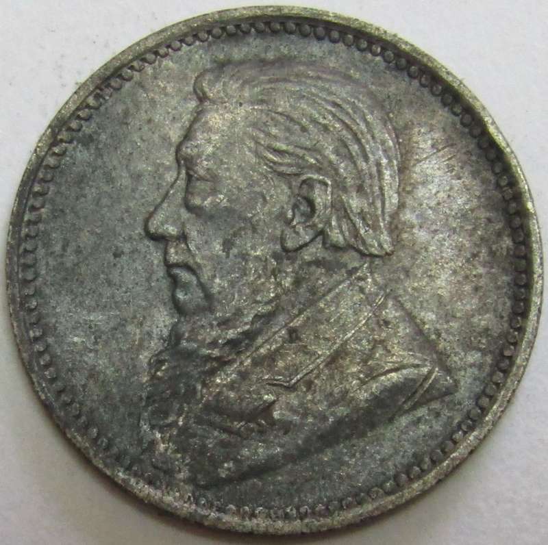 1897 ZAR 3 Pence