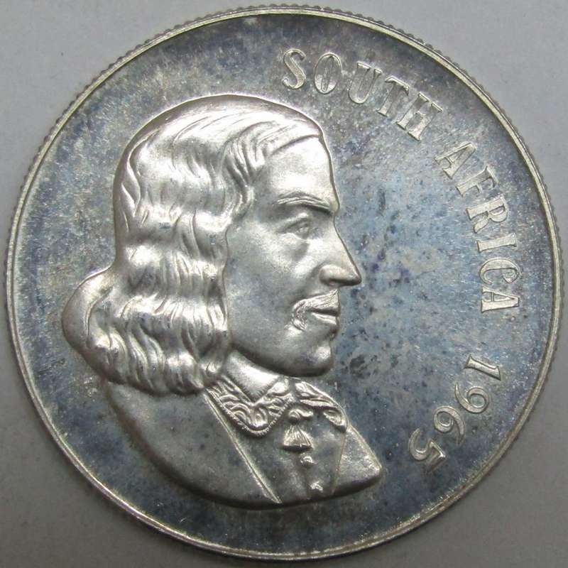 1965 Republic of South Africa Proof Silver Rand "English Legend"