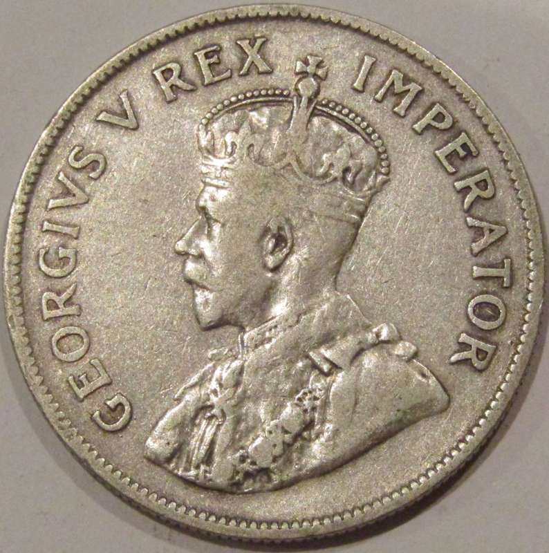 1927 Union of South Africa 2.5 Shillings