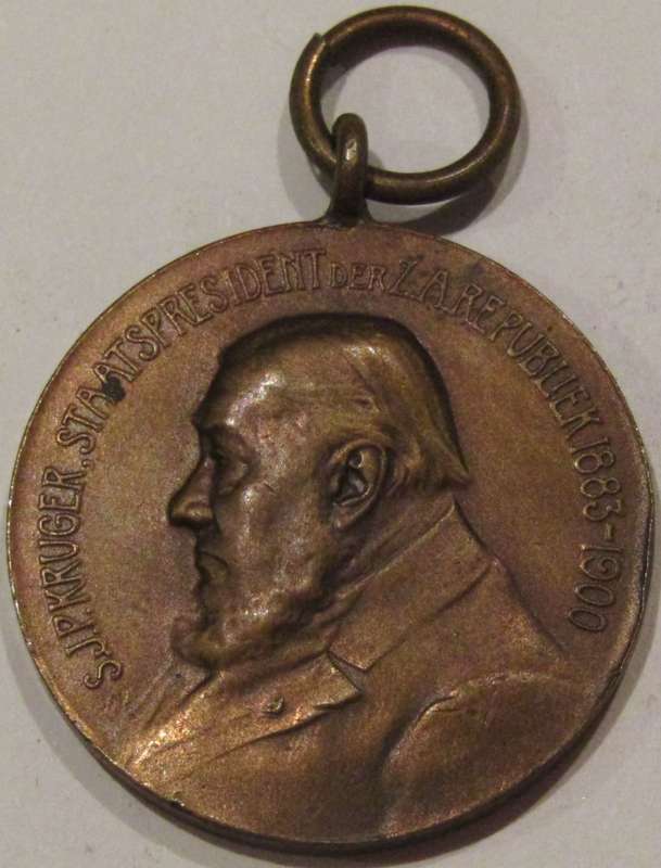 President Paul Kruger Funeral Medal 1904 in fantastic condition