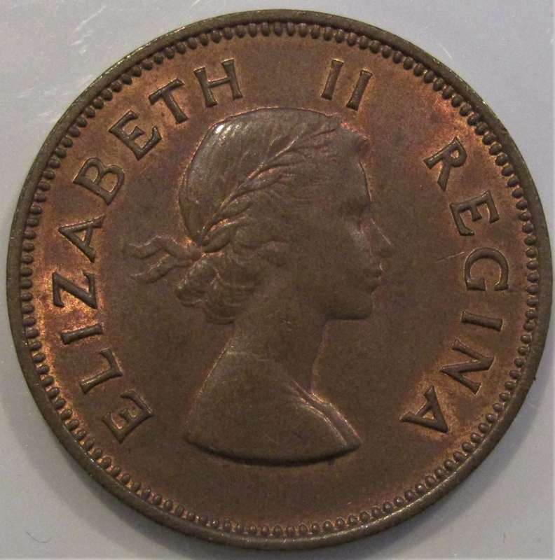1958 Union of South Africa 1/2 Penny *UNC*