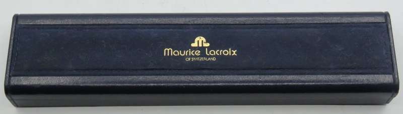 Maurice Lacroix gold plated Mens Dress Watch  with original box and papers
