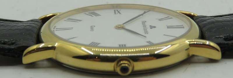 Maurice Lacroix gold plated Mens Dress Watch  with original box and papers