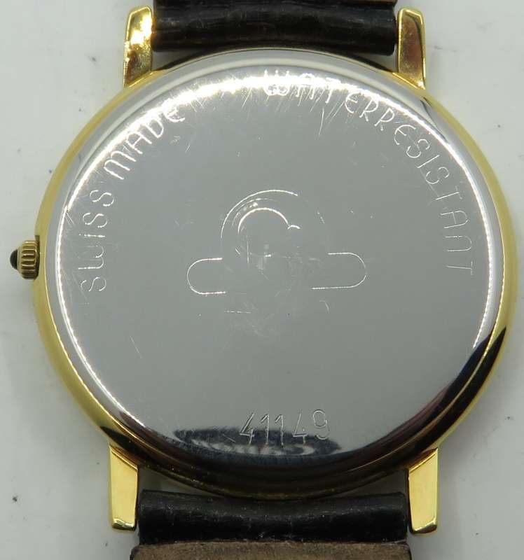 Maurice Lacroix gold plated Mens Dress Watch  with original box and papers