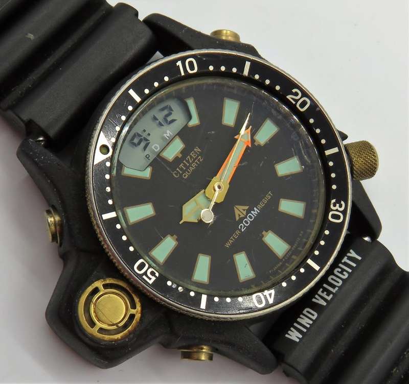 Citizen Promaster Aqualand Diver's 200m  cal 028-Titanium -RARE CALIBRE