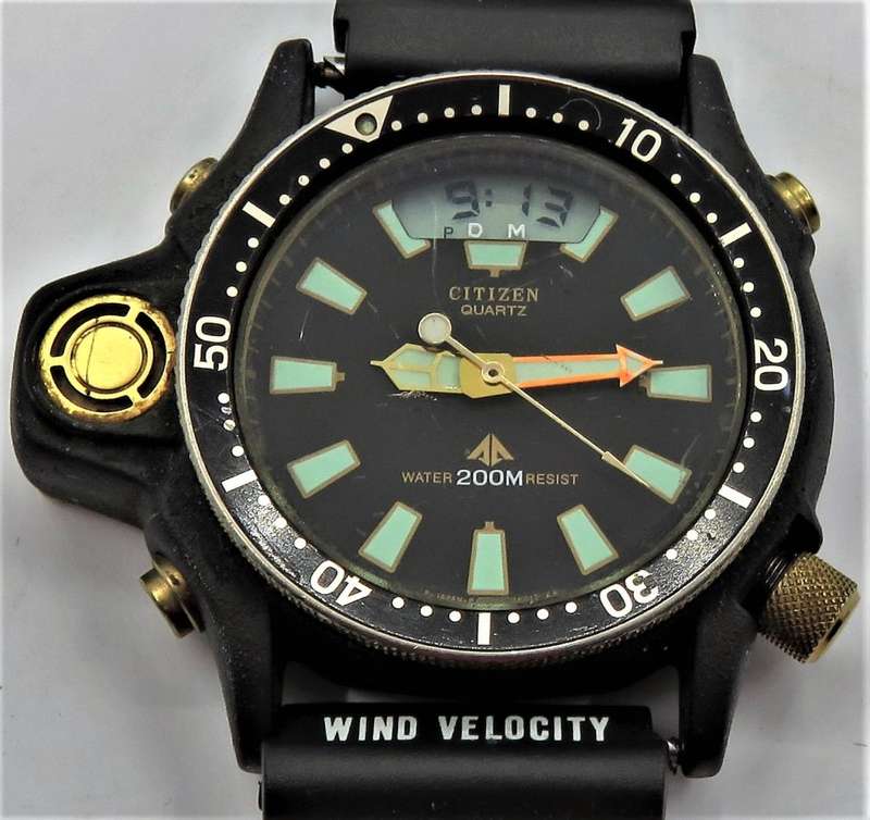 Citizen Promaster Aqualand Diver's 200m  cal 028-Titanium -RARE CALIBRE