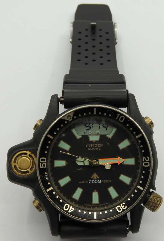 Citizen Promaster Aqualand Diver's 200m  cal 028-Titanium -RARE CALIBRE