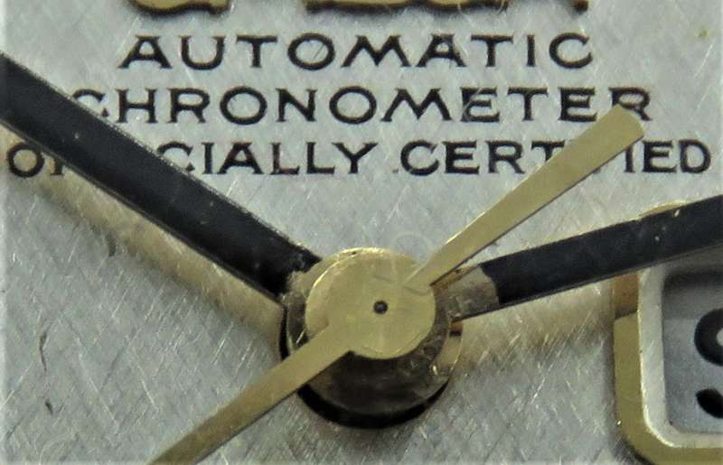 "RESERVED FOR NKB68" Omega Constellation cal.751 day/date with linen dial and Omega box