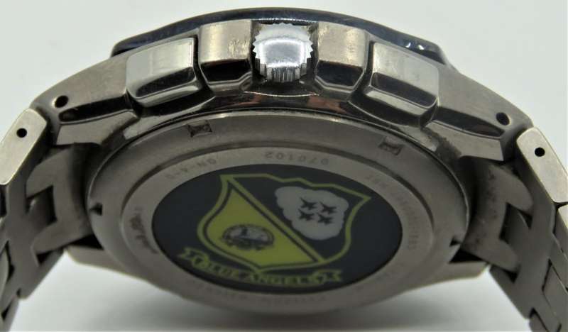 Citizen Eco-Drive Skyhawk Blue Angels Titanium
