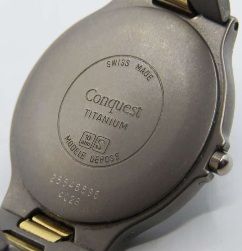 Longines Conquest Titanium