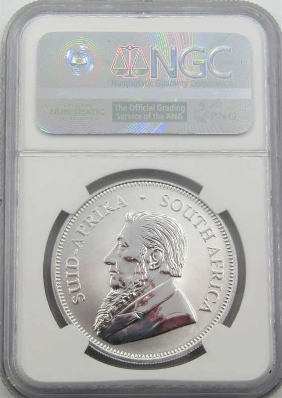 2017 Silver 1 Ounce Krugerrand 50th Anniversary  SP70 "First releases"