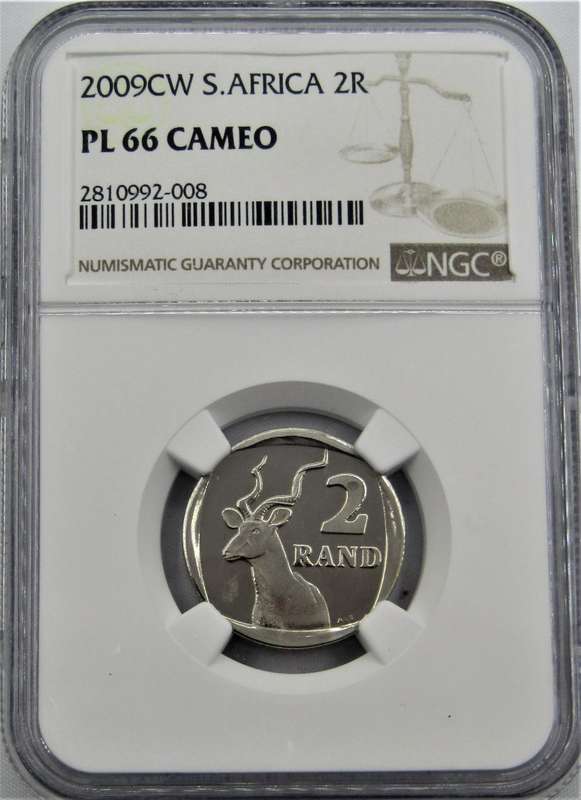 2009 "Oom Paul" CW R2 NGC Graded PL66Cameo-Only 4 coins have graded Cameo