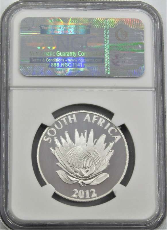 2012 Walter & Albertina Sisulu SR1 NGC Graded PF70 Ultra Cameo-FINEST KNOWN
