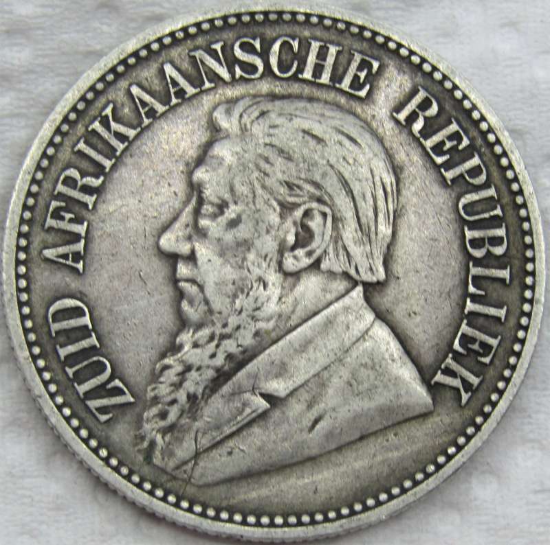 1892 ZAR 2 1/2 Shillings