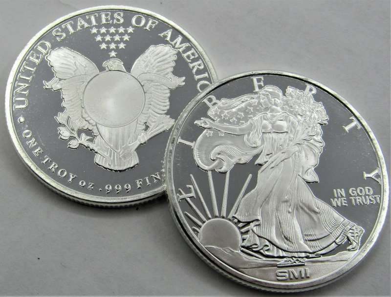 40 X United States of America  Liberty 1 Ounce 999 FIne Silver Rounds/Medallions