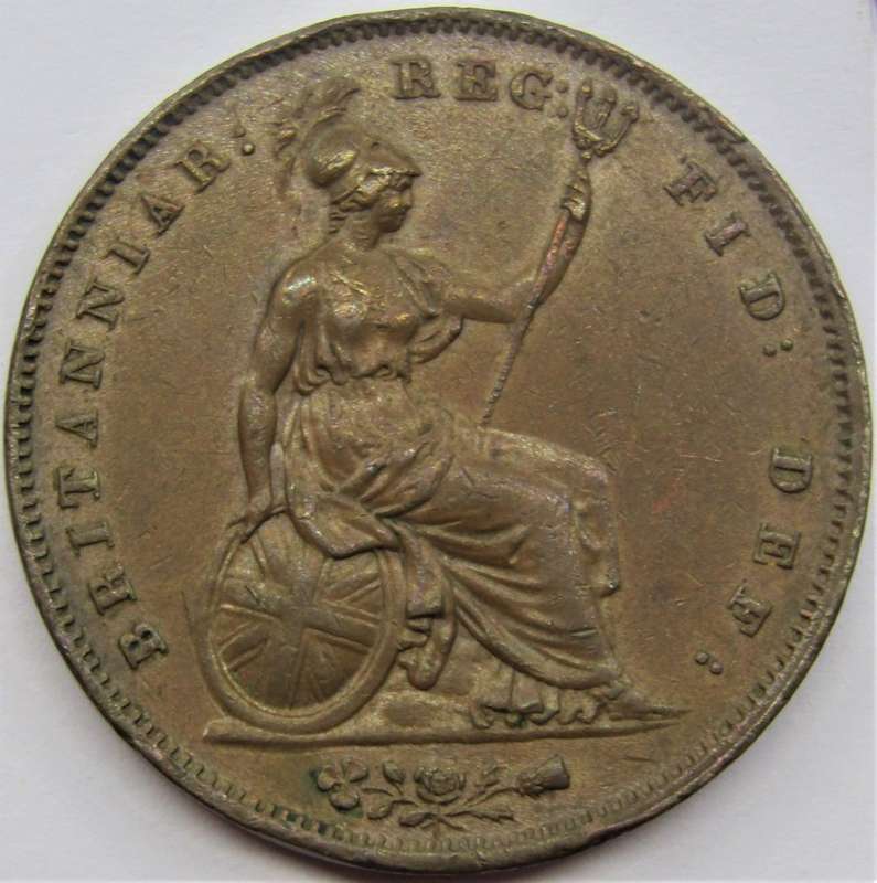 1853 Great Britain Penny