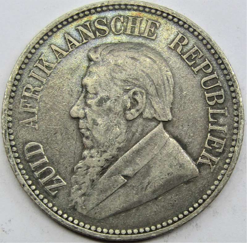 1894 ZAR 2 1/2  Shillings