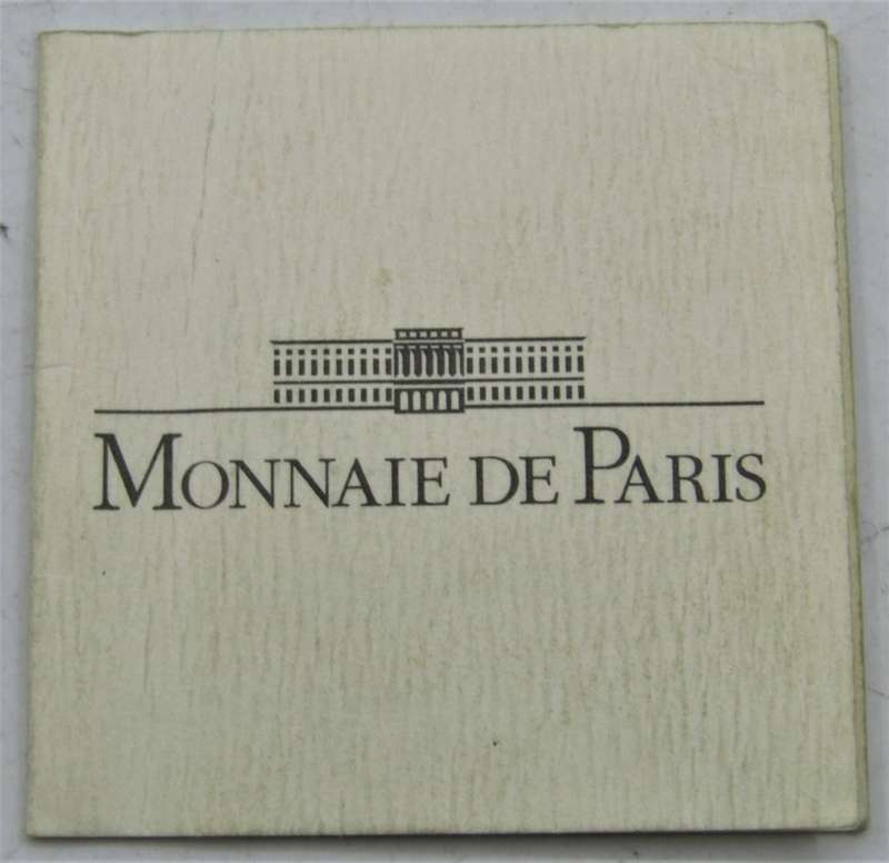 Monnaie De Paris Rugby World Cup 2007 1 1/2 Euro Silver Proof Coin in box of issue+COA