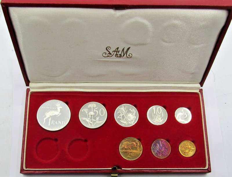1982 South Africa Long Proof Set (No Gold)