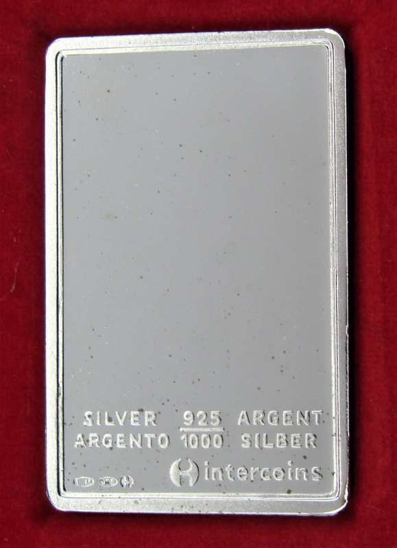 Stunning Sterling Silver Proof medallion in box with COA 60 grams of .925