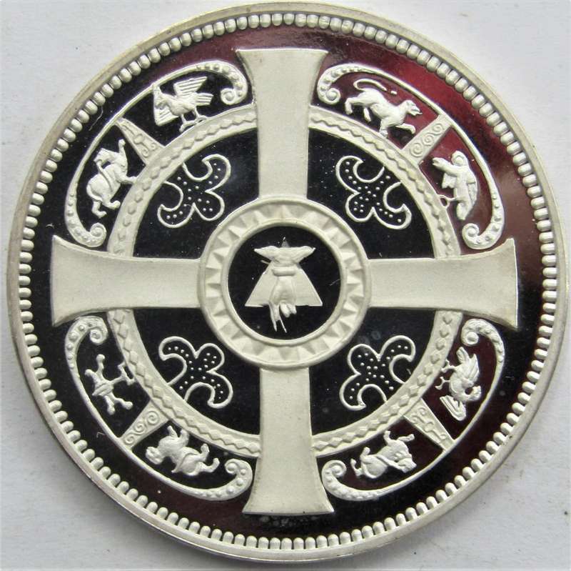 3x Beautiful Proof Cameo 999 Silver medallions "Æthelred the Redeless 979-1016" 60g fine silver!!
