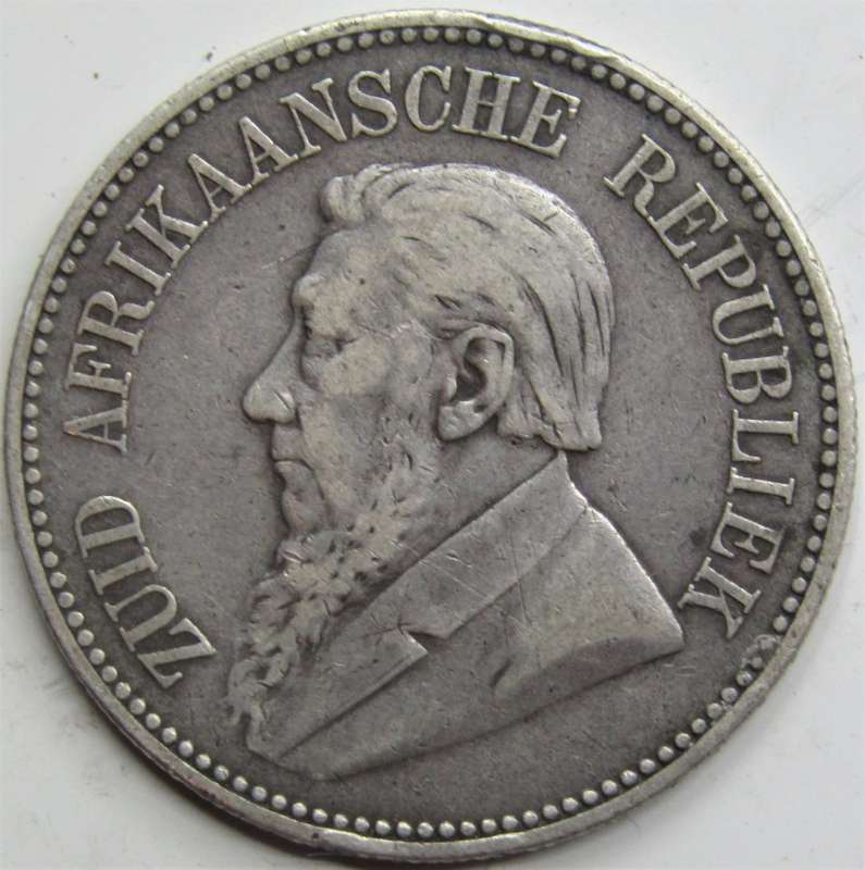 1894 ZAR 2 1/2  Shillings