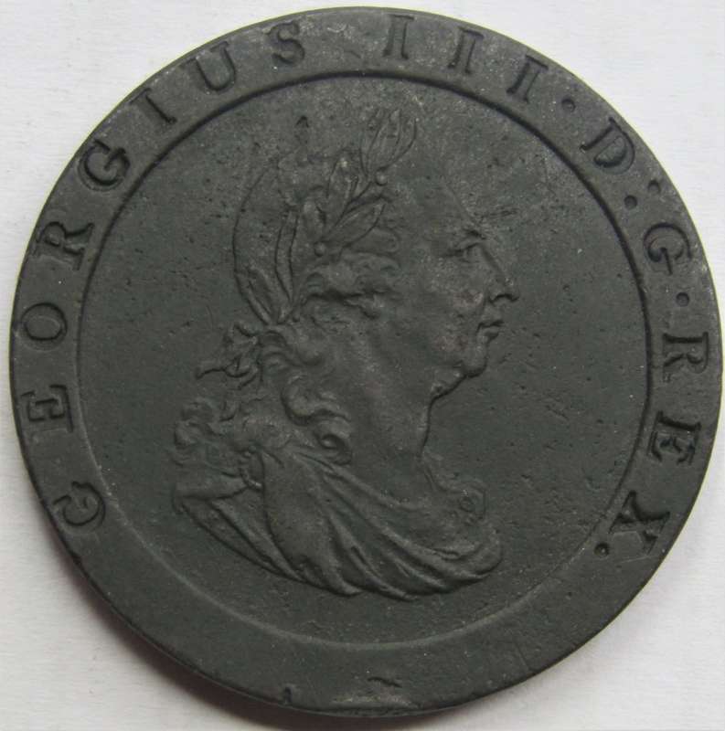 1797  Great Britain Cartwheel Penny