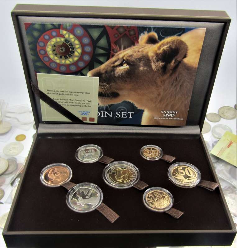 2011 Republic of South Africa Proof Set -with all original inner and outer packaging,COA,BOX etc
