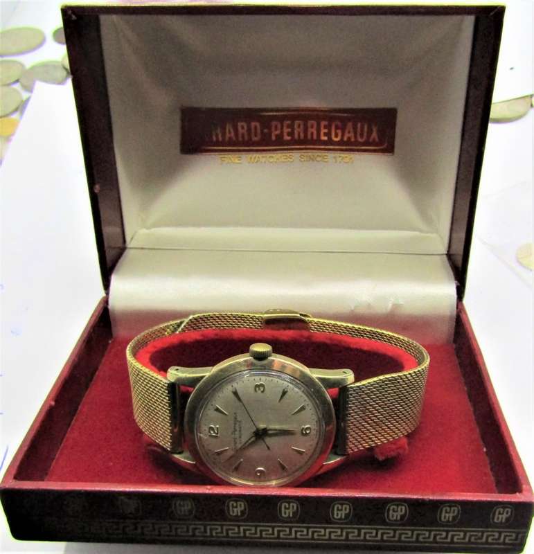 Girard Perregaux Gyromatic Circa 1950s +box "RESERVED for NICHER6731"