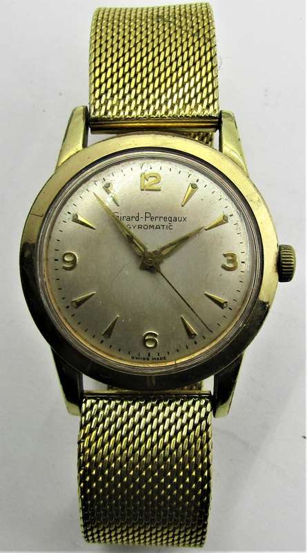 Girard Perregaux Gyromatic Circa 1950s +box "RESERVED for NICHER6731"
