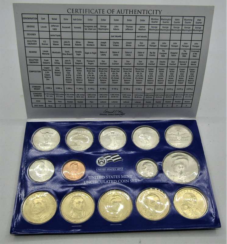 2007  Philadelphia United States Mint Uncirculated Coin Set