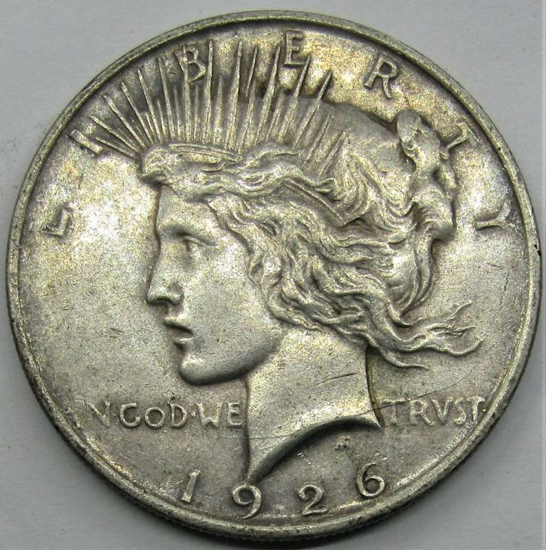 1926 United States of America  Peace Dollar