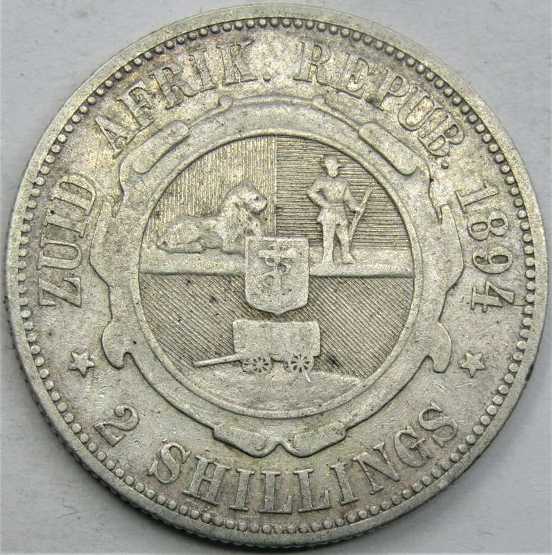 1894 ZAR 2 Shillings