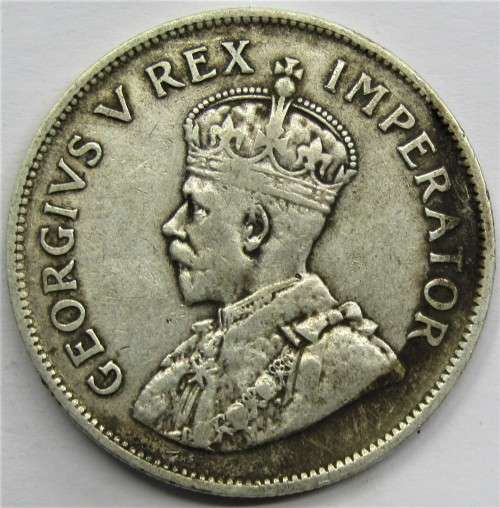 1929 Union of South Africa 2 1/2 Shillings