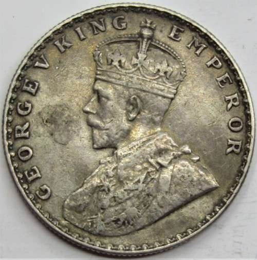 British India 1 Rupee 1912