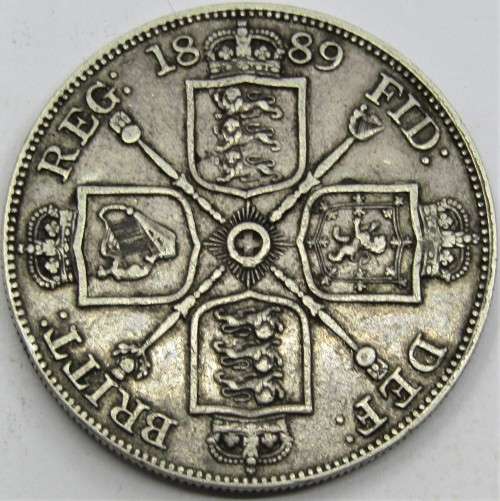 1889 Great Britain Victorian Double Florin