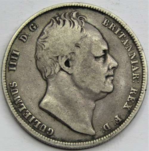 1836 Great Britain William IIII Half Crown