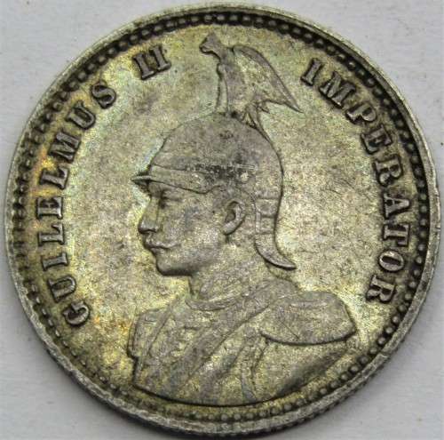 1914J German East Africa 1/4 Rupie