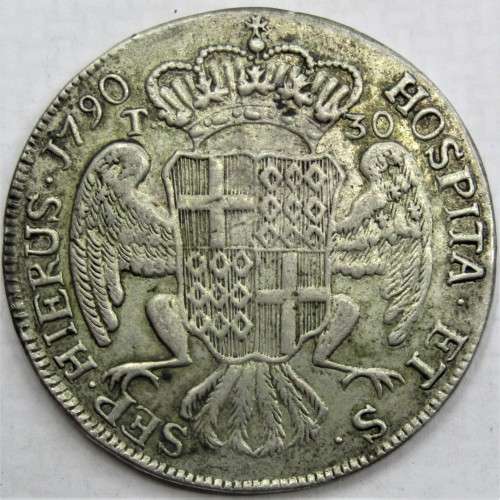 Malta, Order Of Xxx (30) Tari 1790 -RARE