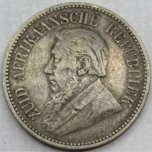 1895 ZAR 2.5 Shillings