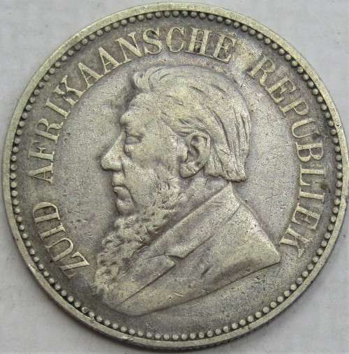 1896 ZAR 2.5 Shillings