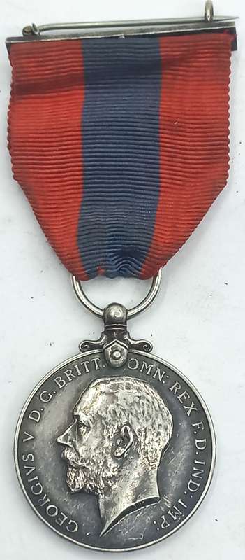 Faithful Service Medal awarded to Fred Kneel
