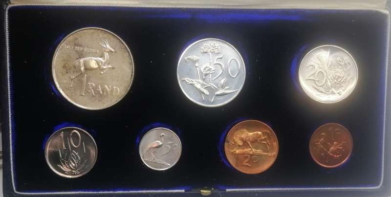 1966 Republic of South Africa Proof Set in original box of issue