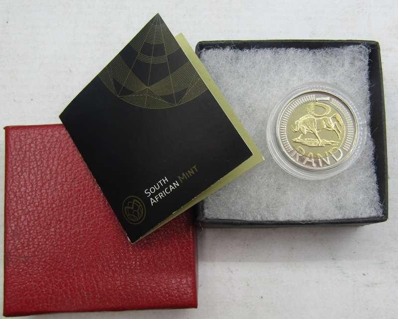2017 `Oom Paul` Proof R5 in original Box with COA in perfect condition