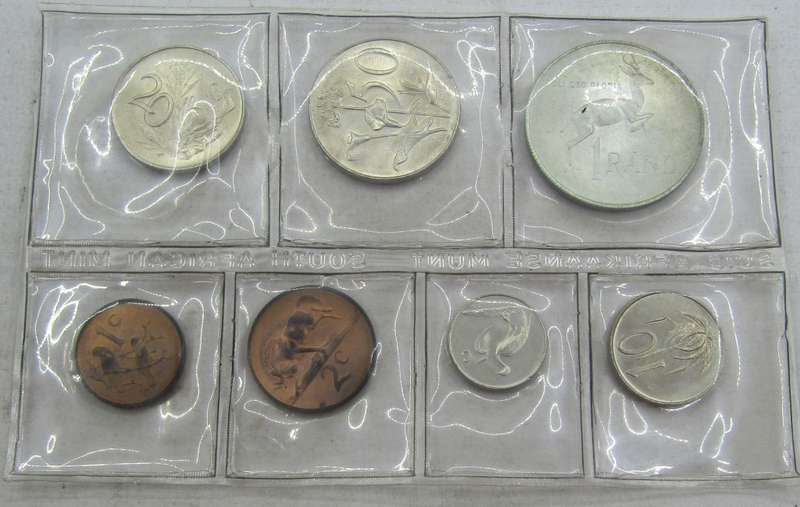 2x1968 Republic of South Africa Mint  Set in unopened perfect condition